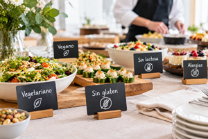 Imagen de Alergias, Intolerancias y Menús Especiales en un Catering