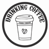 Logotipo Drinking Coffee