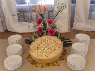 Imagen: Queso grana padano para buffet