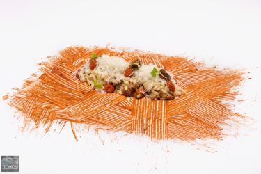 Imagen: Arroz de Senderuelas con pesto rojo