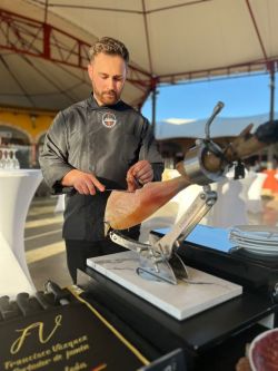 Imagen: Inauguración de feria del jamón