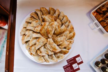 Imagen: Empanadillas de pera gorgonzola y nuez