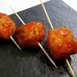 Imagen: Pinchos de pollo crujiente