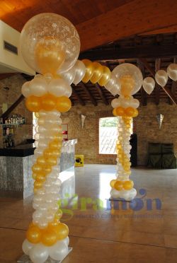 decoración con globos 15 cumpleaños - Giramón : Giramón