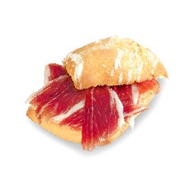 Imagen: Mini xapata de jamón ibérico