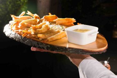 Imagen: Langostino en tempura