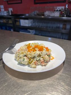 Imagen: Ensaladilla rusa con mayonesa y atún