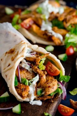 Imagen: Shawarma de carne o vegano