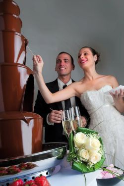 Imagen: Fuentes de Chocolate para Bodas