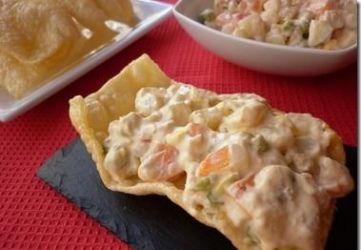 Imagen: Paloma de ensaladilla rusa