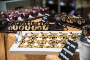 Imagen: Mini gofre cátalo catering