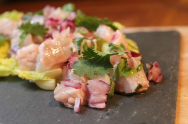 Imagen: Ceviche peruano de lubina