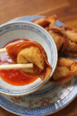 Imagen: Wonton orientales de gambas