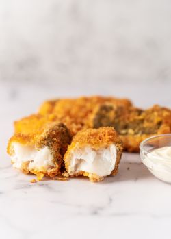 Imagen: Bacalao crujiente con mayonesa de wasabi