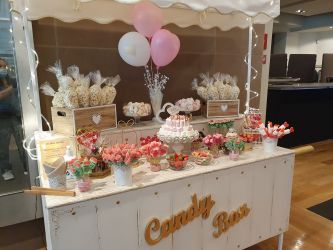 Imagen: CANDY BAR BLANCO Y DORADO