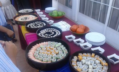 Imagen: Buffet de sushi por Lucía y Joaquín
