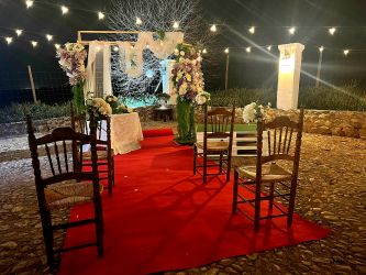 Imagen: Decorados de boda civil en exterior