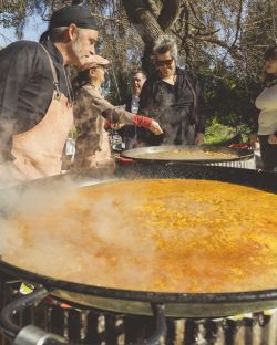 Imagen: Paella showcooking