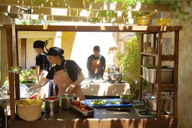 Imagen: Equipo de paellas en casa