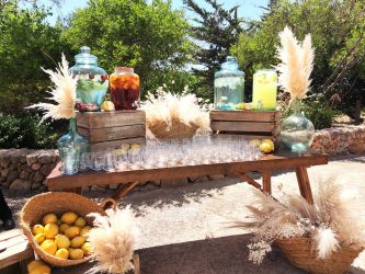 Imagen: Puesto limonadas de bienvenida