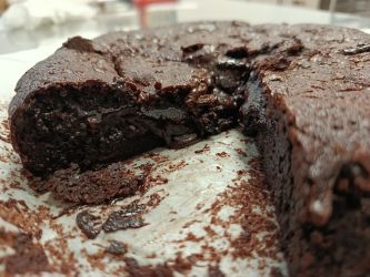 Imagen: Brownie sin gluten ni lactosa