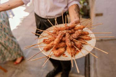Imagen: Brochetas de pollo