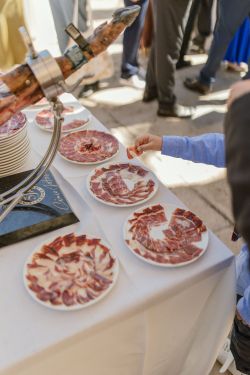 Imagen: Corte de jamón iberico