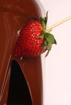 Imagen: Fuente de chocolate con leche