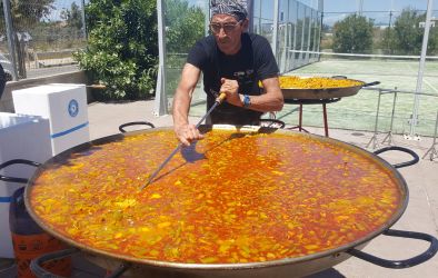 Imagen: Paella gigante valenciana