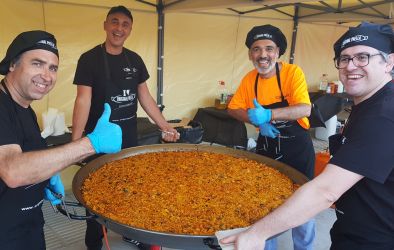 Imagen: Fideua gigante para evento deportivo