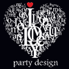 Logotipo I Love Party Design