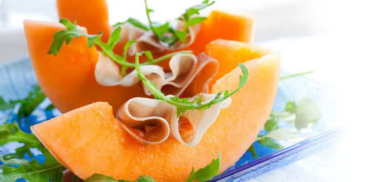 Catering postre de melón